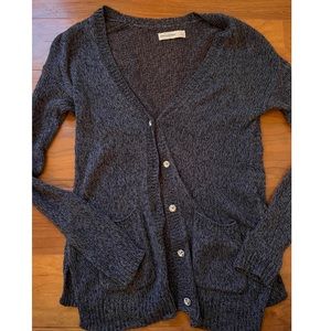 Abercrombie kids size large navy cardigan